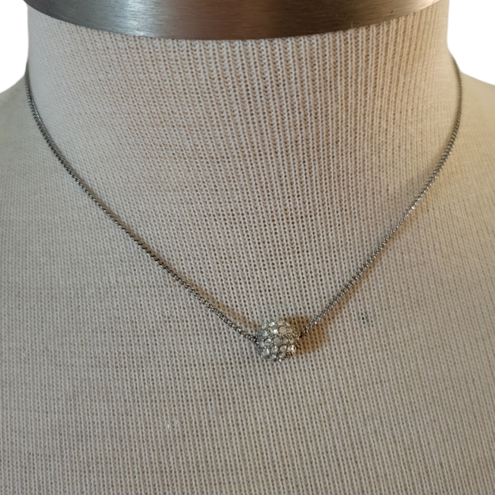 Givenchy Fireball Crystal Pendant Necklace